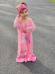 Wholesale Baby Girl Tie Dye Jumpsuit