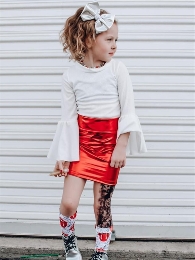 Children's Straight Tube Skirt