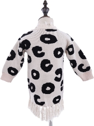 Wholesale Baby Girl Leopard Cardigan Sweater Wholesale