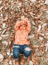 Golden Metallic Leopard Mommy and Me Sweater