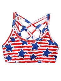 Wholesale July 4th Kid's Bralettes