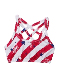 Wholesale July 4th Kid's Bralettes