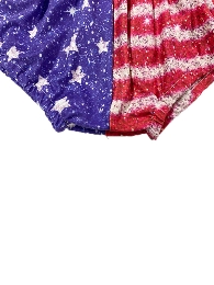 Wholesale 4th of July Kids' Half-half Bloomer