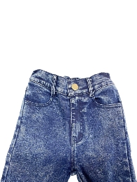 Wholesale Kid's Blue Denim Dual Bells Bottom