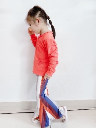 Wholesale Children's Striped Bell Bottoms