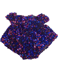 Wholesale Red Blue Sequin Bloomer