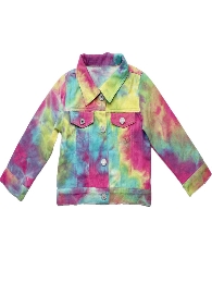 Wholesale Children's Tie Dye Denim Jacket