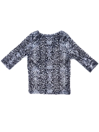 Hot Selling Kid's Snakeskin Fleece Cardigan