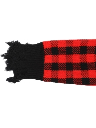 Hot selling Kids' Size-Mom and Me Red/Black Plaid Distressed Sweater