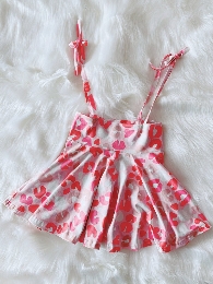 New Style  Valentine's Day Girl's Suspender Swing Skirts