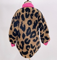 Restock kids size-Mom and Me Leopard Jacket