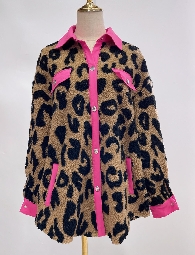 Restock Adults size——Mom and Me Leopard Jacket