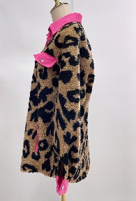 Restock Adults size——Mom and Me Leopard Jacket