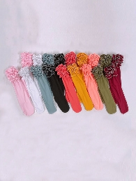 Kid's Ruffle Boots Socks