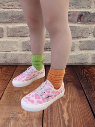 Pink Cheetah Kid's Plimsolls Sneakers