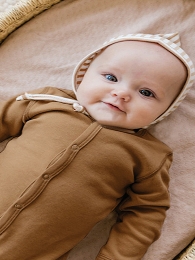 Unisex Baby Cotton Long-Sleeve Bodysuits