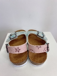 Wholesale Pink/Blue Kid's Cork Sandals 