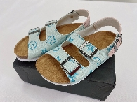 Wholesale Pink/Blue Kid's Cork Sandals 