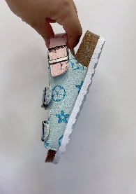 Wholesale Pink/Blue Kid's Cork Sandals 