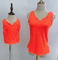 Wholesale Mom&Me Neon Colors Rib-knit Tanks