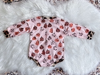 Baby Girl's Halloween Printed Rompers