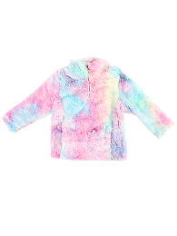 Kid's Tie Dye Sherpa Pullover