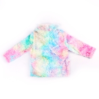 Kid's Tie Dye Sherpa Pullover