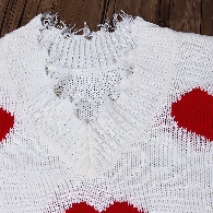 Restock Mom size-Mommy and Me Valentine's Day Hearts Sweaters